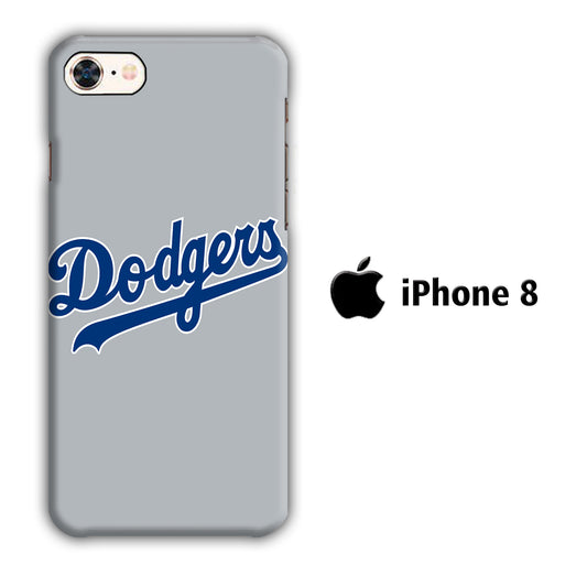 Baseball LA Dodgers 002 iPhone 8 3D Case - cleverny