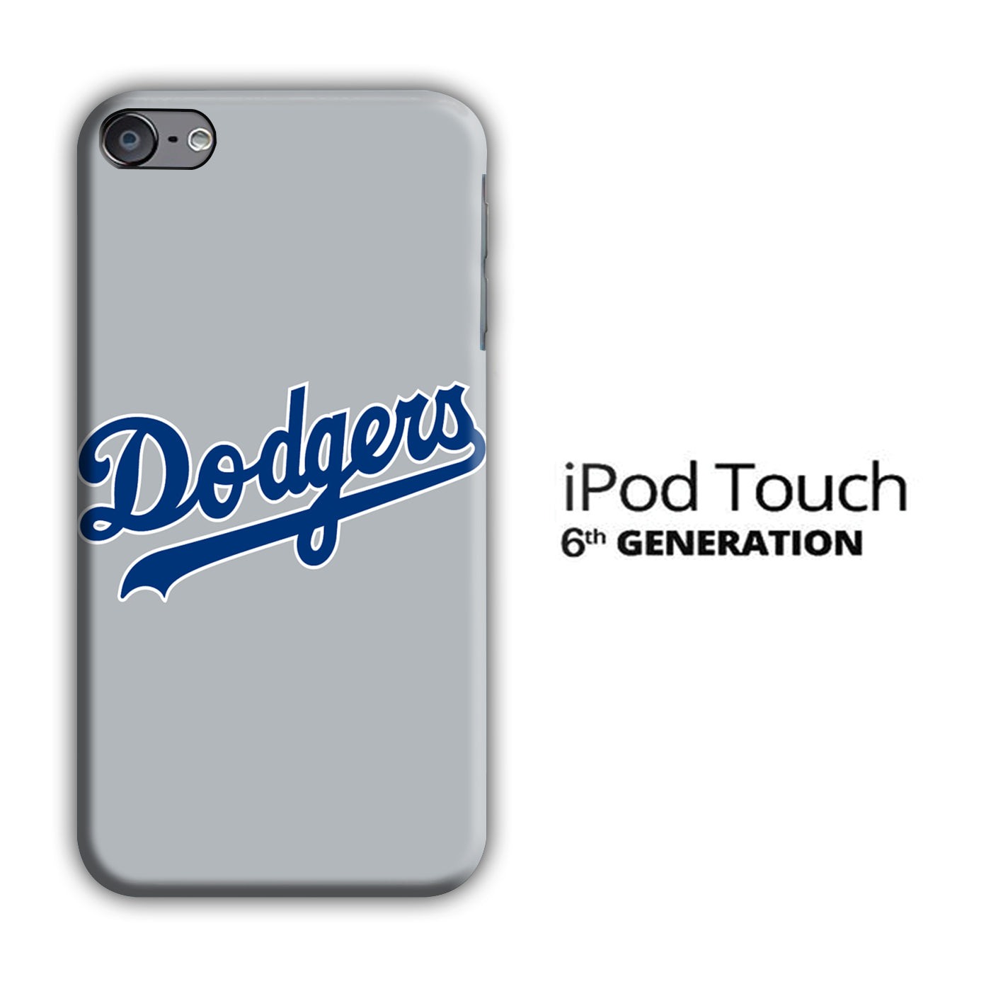 Baseball LA Dodgers 002 iPod Touch 6 3D Case - cleverny