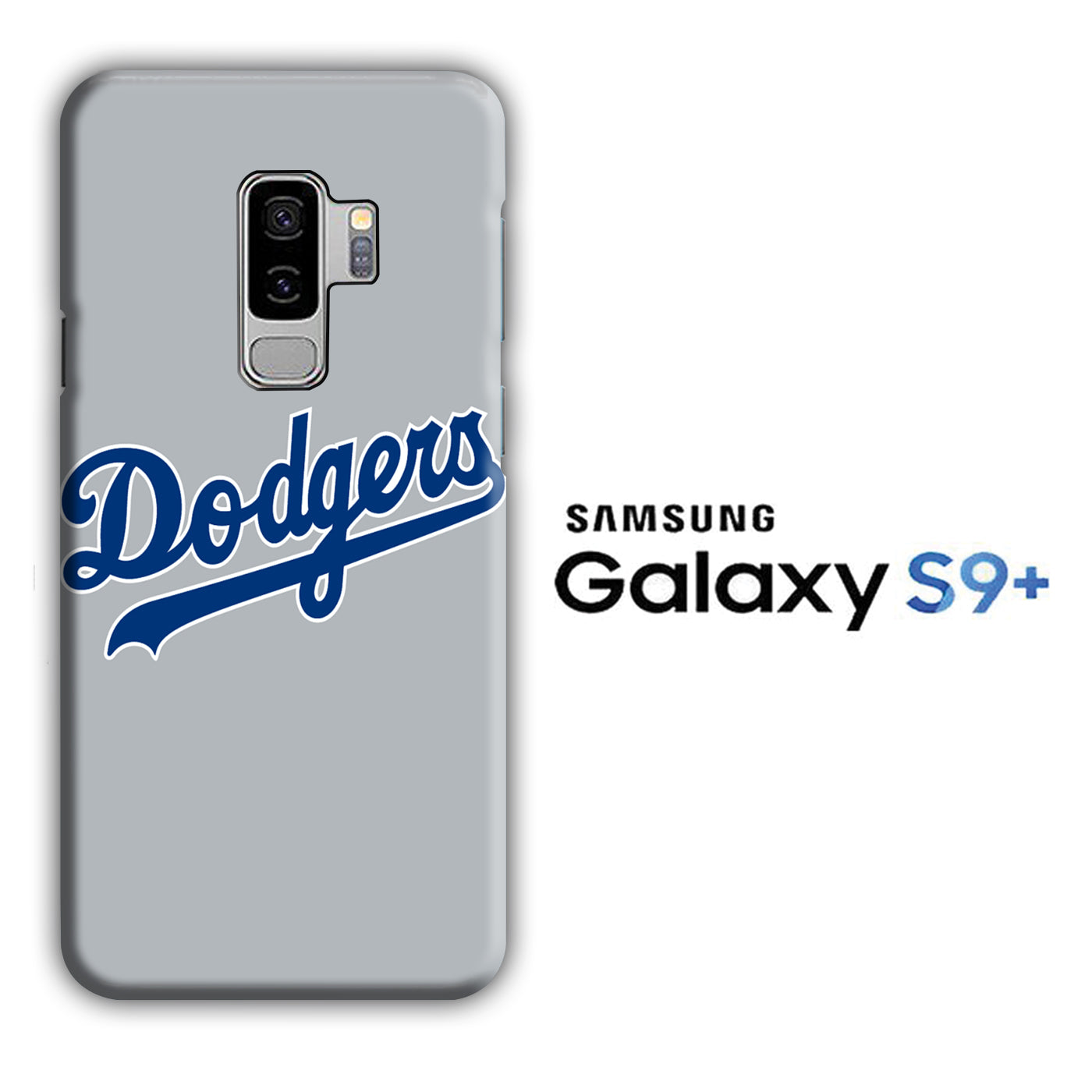 Baseball LA Dodgers 002 Samsung Galaxy S9 Plus 3D Case - cleverny