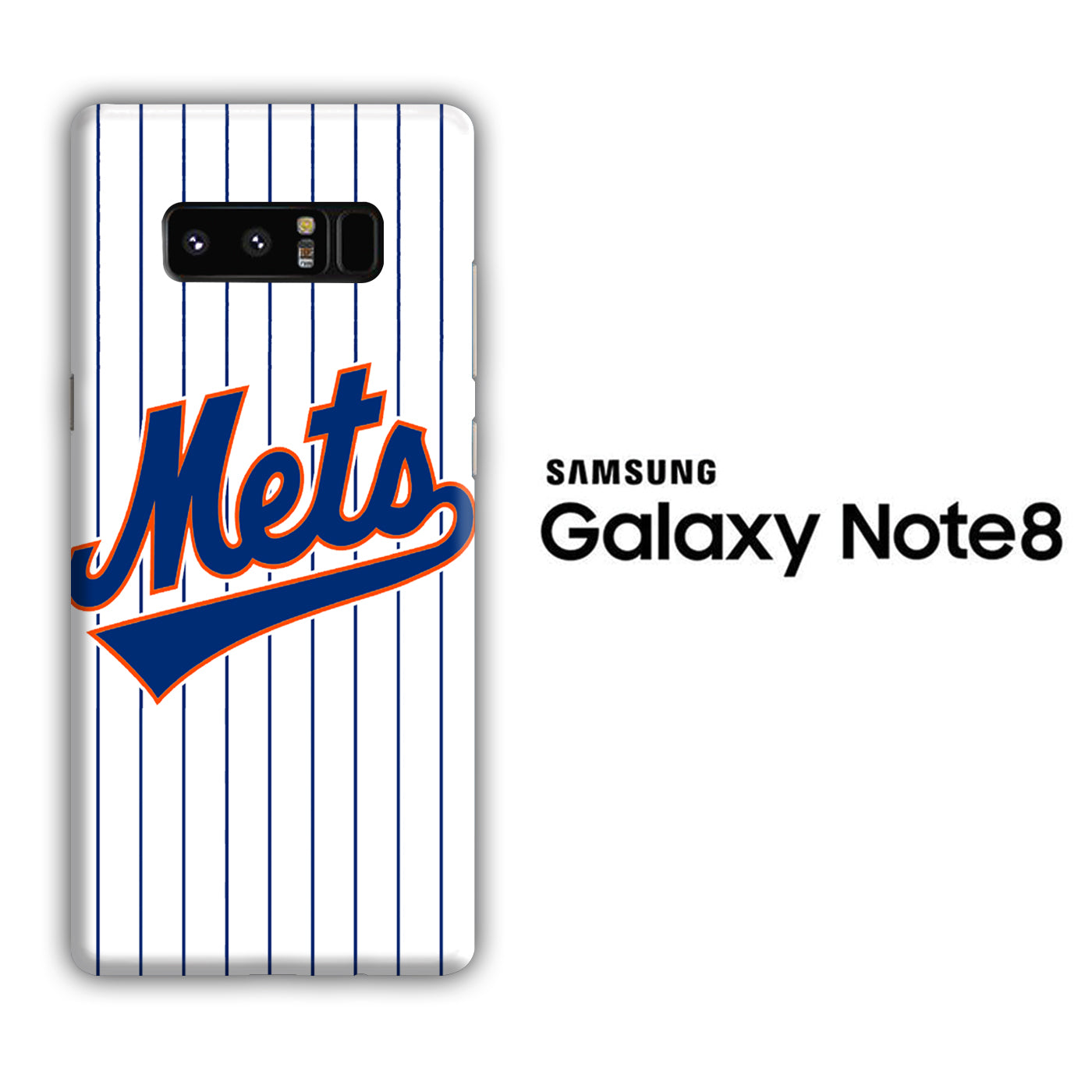 Baseball New York Mets Samsung Galaxy Note 8 3D Case - cleverny