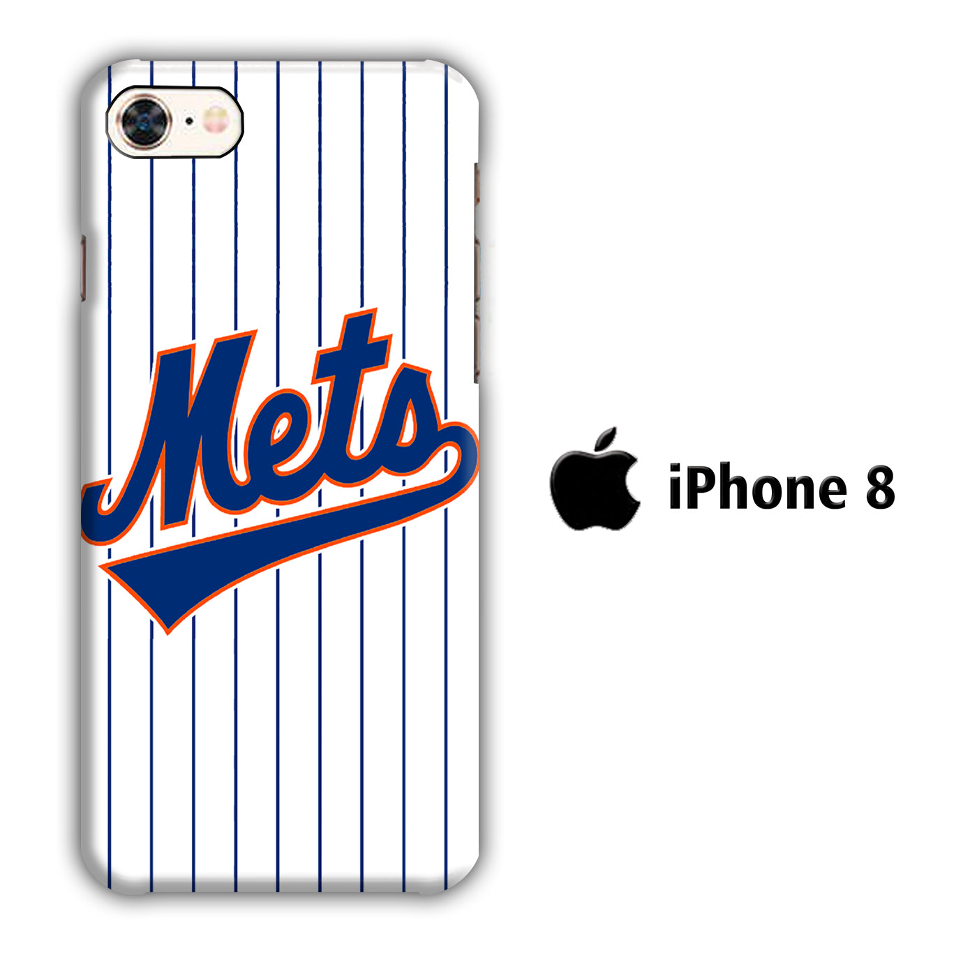 Baseball New York Mets iPhone 8 3D Case - cleverny