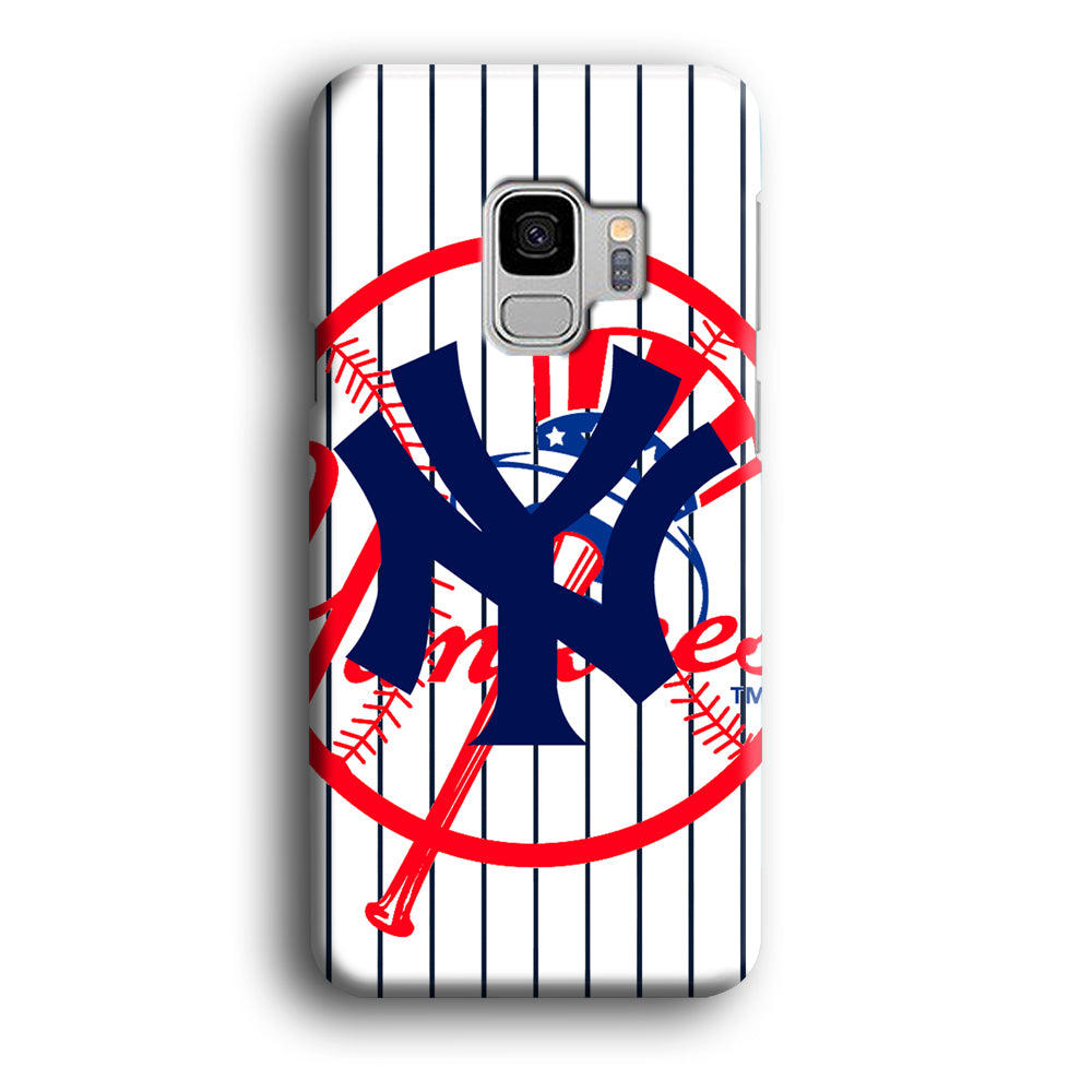 Baseball New York Yankees Jersey Item Samsung Galaxy S9 3D Case