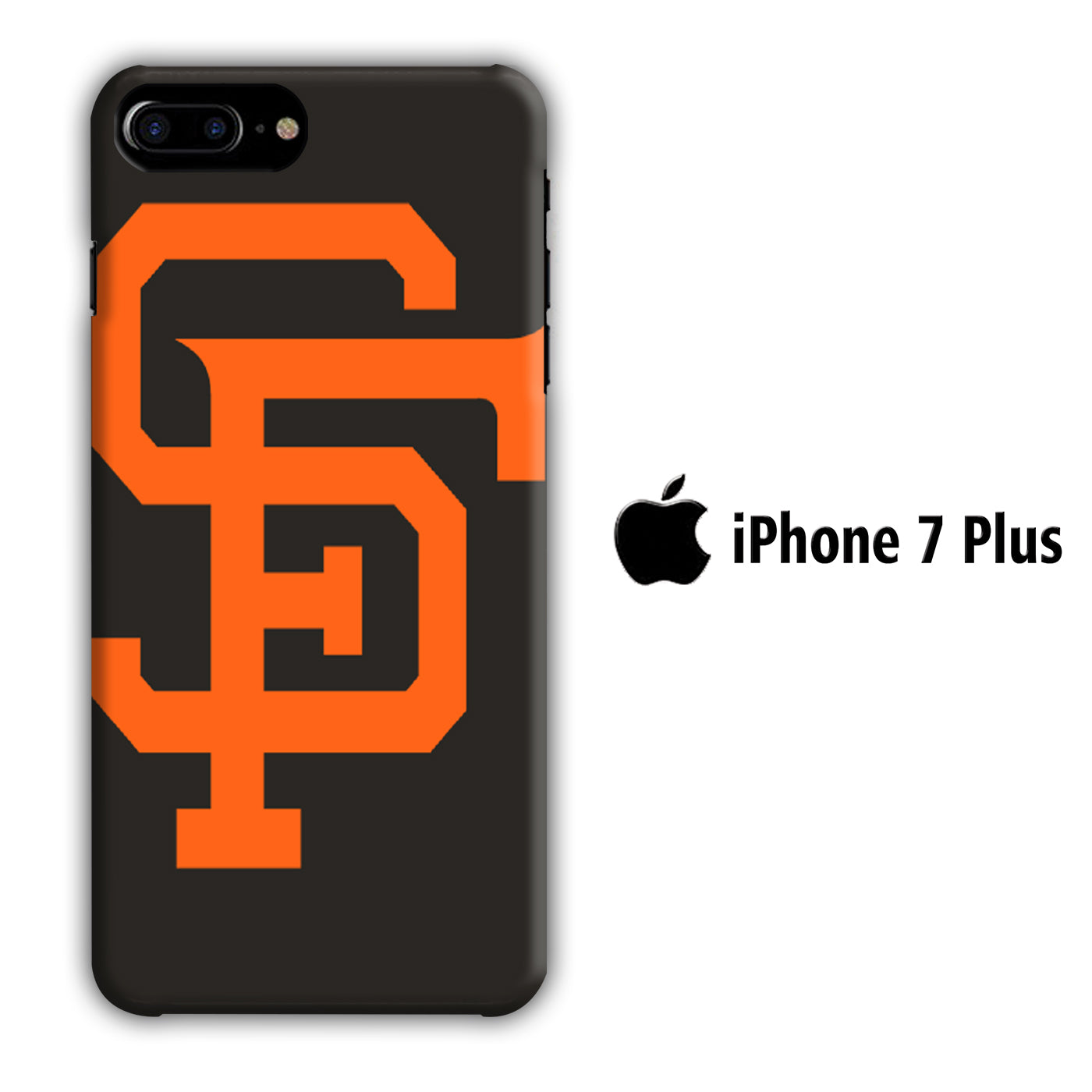Baseball San Fransisco Giants iPhone 7 Plus 3D Case - cleverny