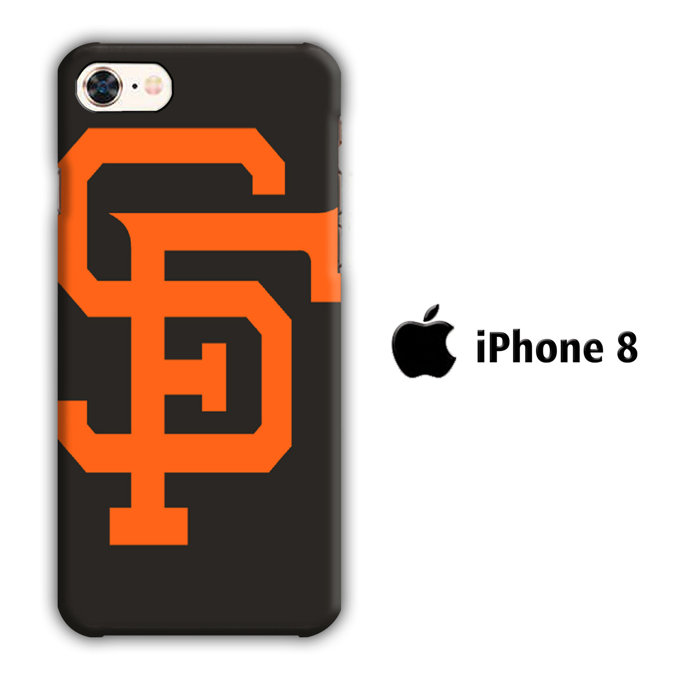 Baseball San Fransisco Giants iPhone 8 3D Case - cleverny