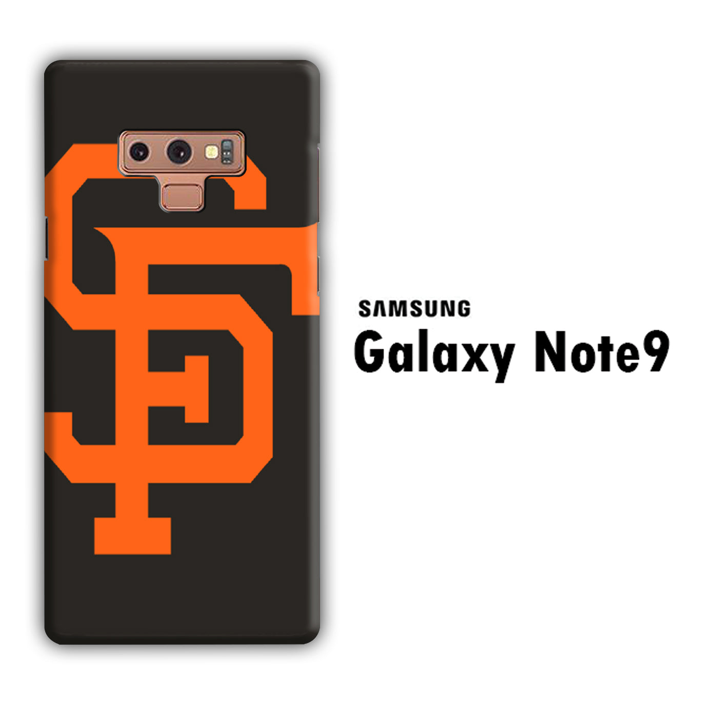 Baseball San Fransisco Giants Samsung Galaxy Note 9 3D Case - cleverny