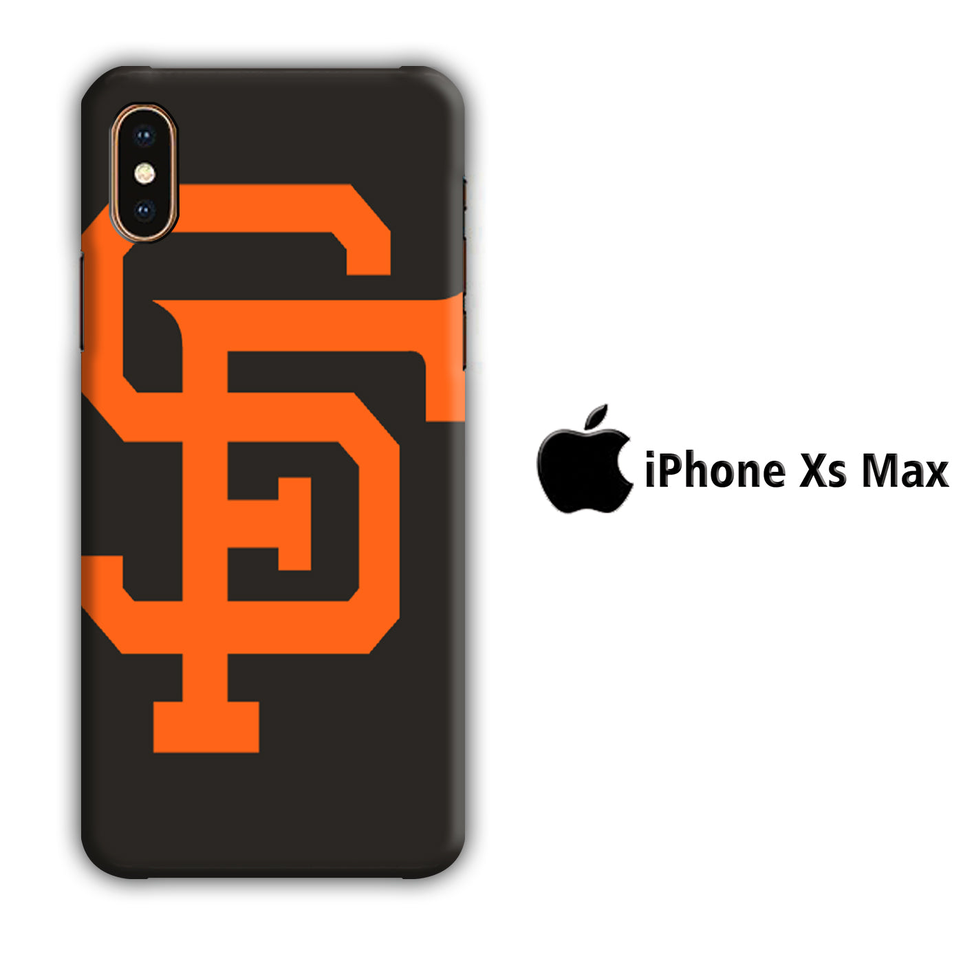Baseball San Fransisco Giants iPhone Xs Max 3D Case - cleverny