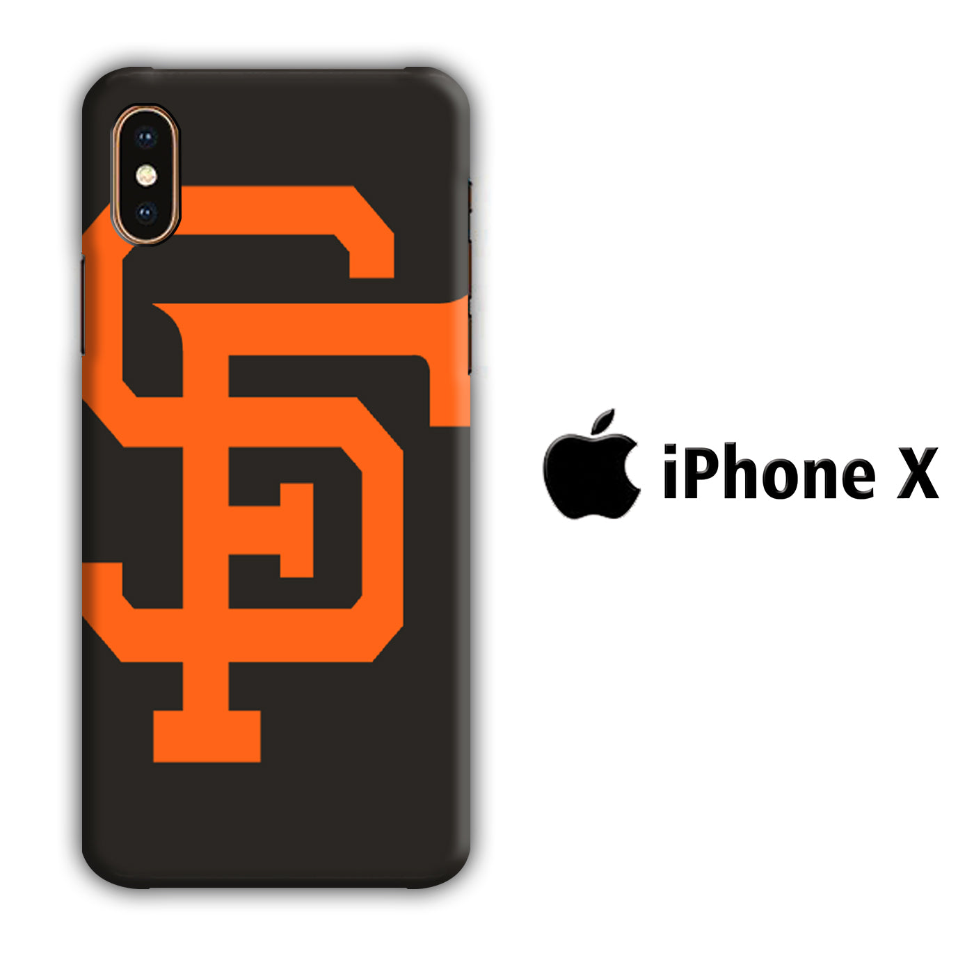 Baseball San Fransisco Giants iPhone X 3D Case - cleverny