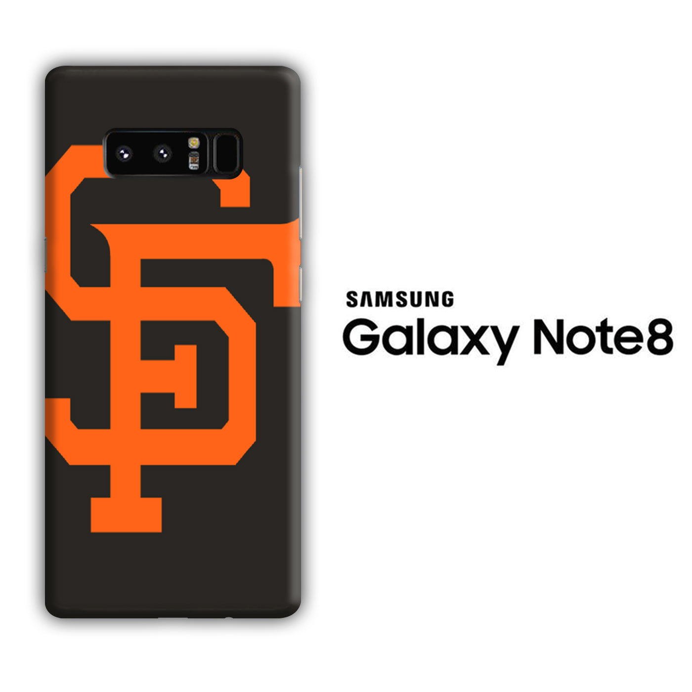 Baseball San Fransisco Giants Samsung Galaxy Note 8 3D Case - cleverny