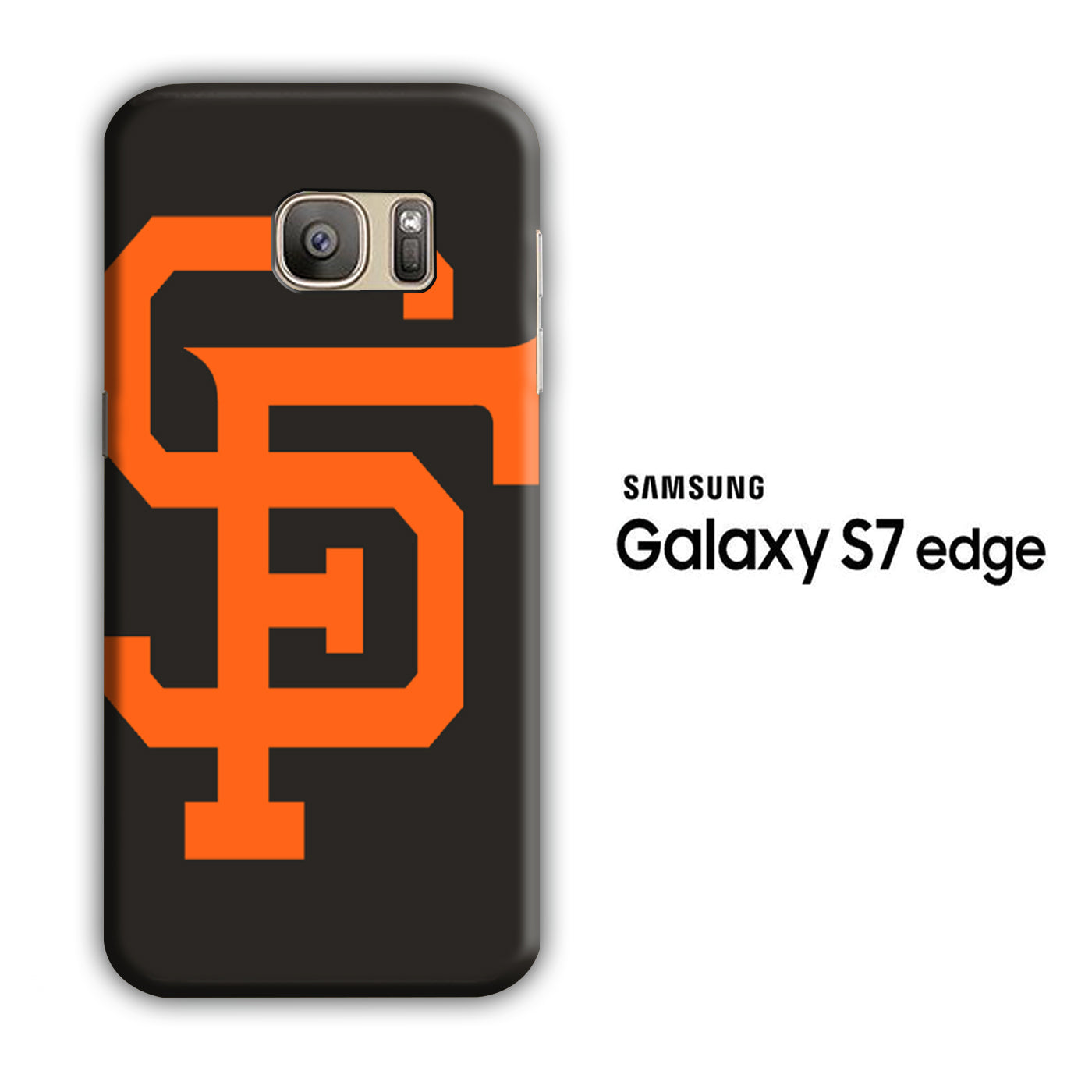 Baseball San Fransisco Giants Samsung Galaxy S7 Edge 3D Case - cleverny