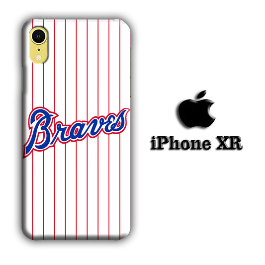 Baseball Team of Atlanta Braves iPhone XR 3D Case
