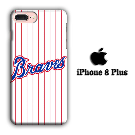 Baseball Team of Atlanta Braves iPhone 8 Plus 3D Case