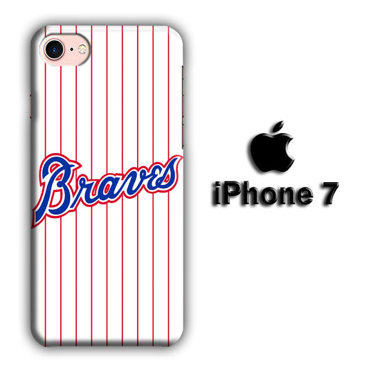 Baseball Team of Atlanta Braves iPhone 7 3D Case