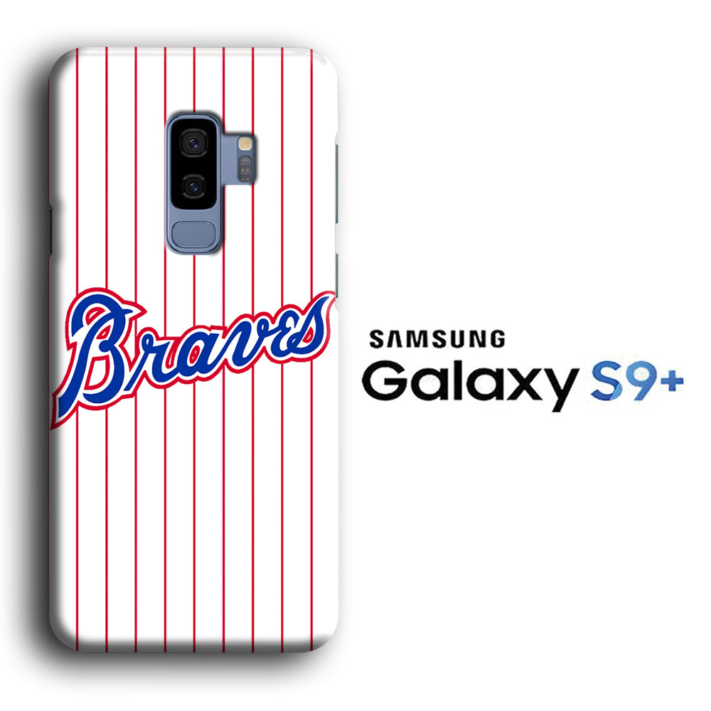 Baseball Team of Atlanta Braves Samsung Galaxy S9 Plus 3D Case