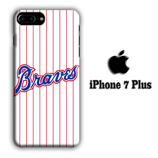 Baseball Team of Atlanta Braves iPhone 7 Plus 3D Case
