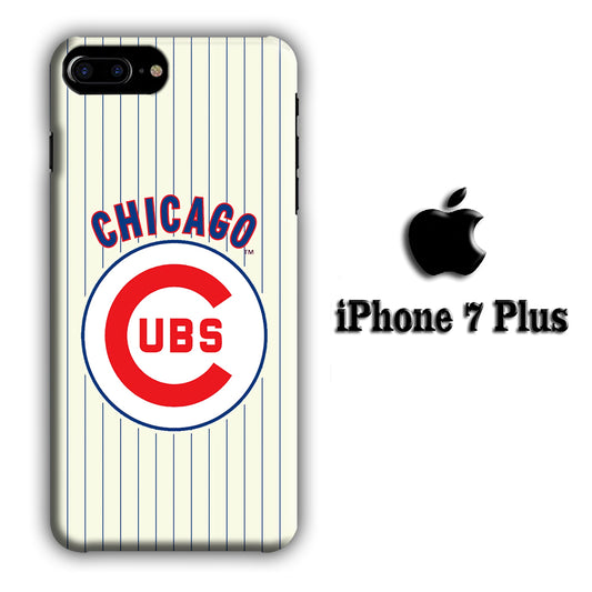 Baseball Team of Chicago Cubs 01 iPhone 7 Plus 3D Case