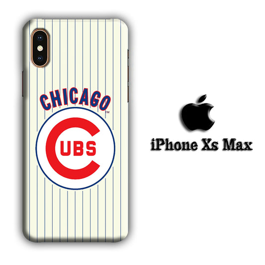 Baseball Team of Chicago Cubs 01 iPhone Xs Max 3D Case