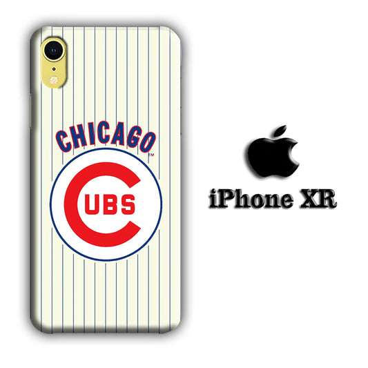 Baseball Team of Chicago Cubs 01 iPhone XR 3D Case