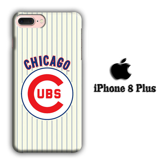 Baseball Team of Chicago Cubs 01 iPhone 8 Plus 3D Case
