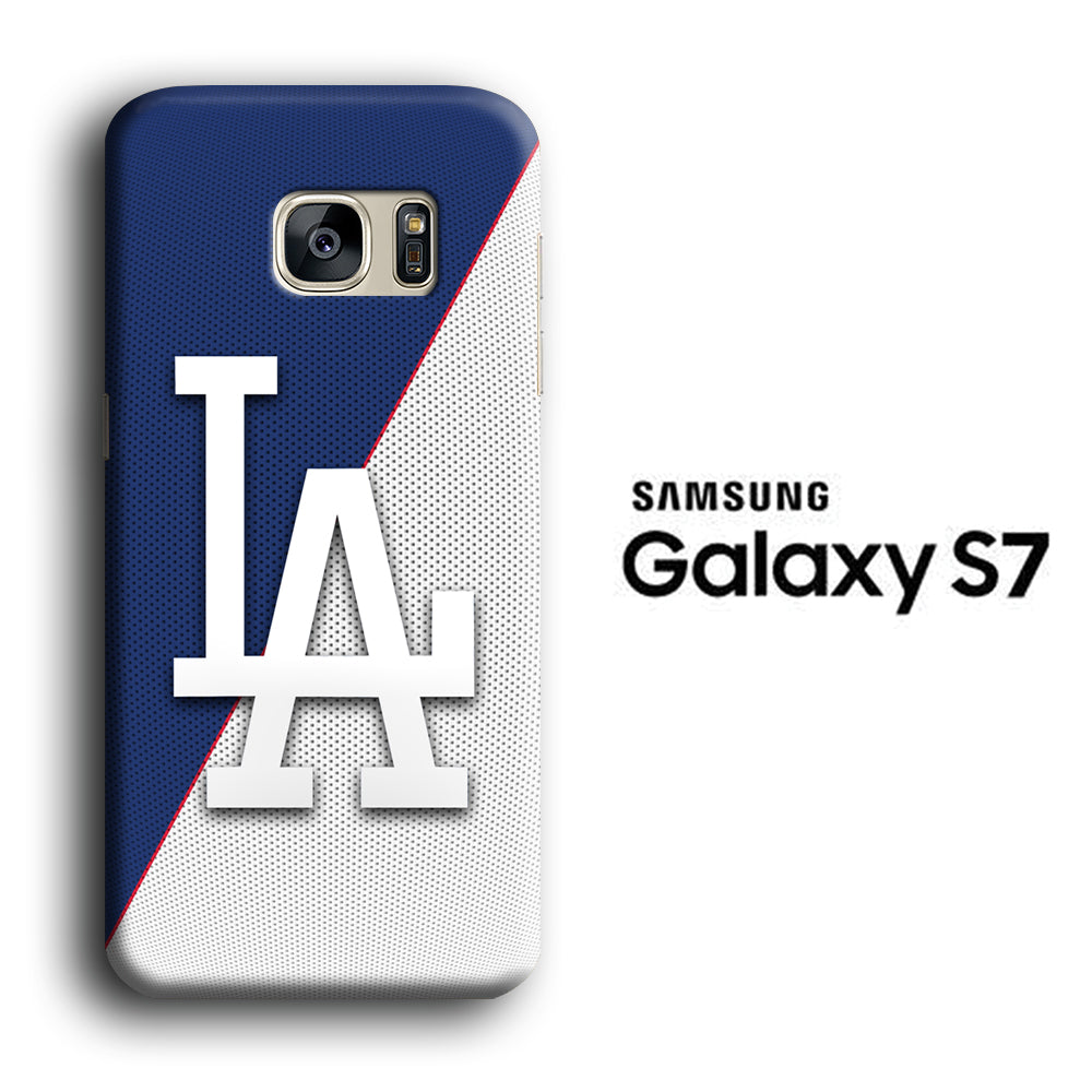 Baseball Team of Los Angels Dodgers 01 Samsung Galaxy S7 3D Case