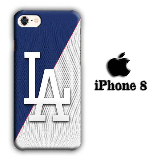 Baseball Team of Los Angels Dodgers 01 iPhone 8 3D Case