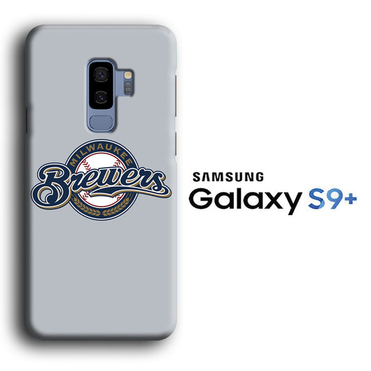 Baseball Team of Milwaukee Brewers 02 Samsung Galaxy S9 Plus 3D Case
