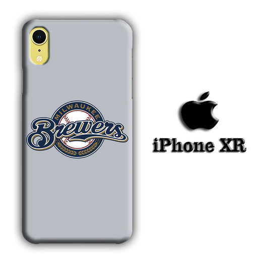 Baseball Team of Milwaukee Brewers 02 iPhone XR 3D Case