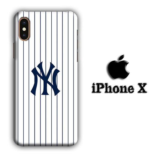 Baseball Team of New York Yankees 01 iPhone X 3D Case