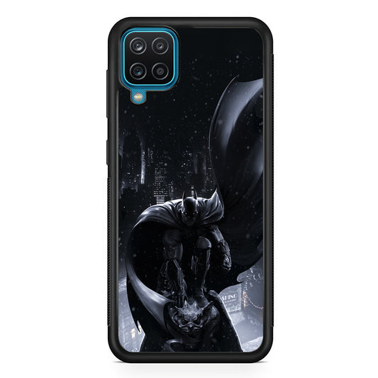 Batman Snowy Night Samsung Galaxy A12 Case