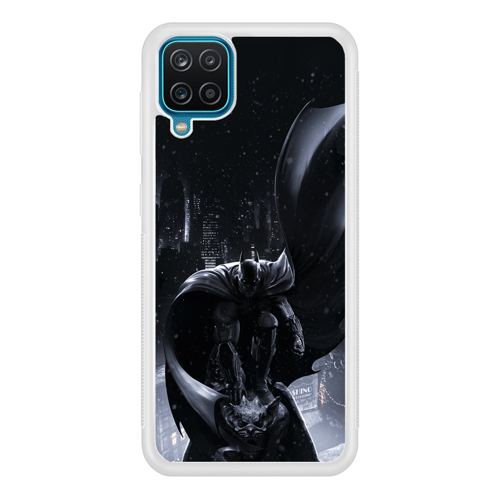 Batman Snowy Night Samsung Galaxy A12 Case