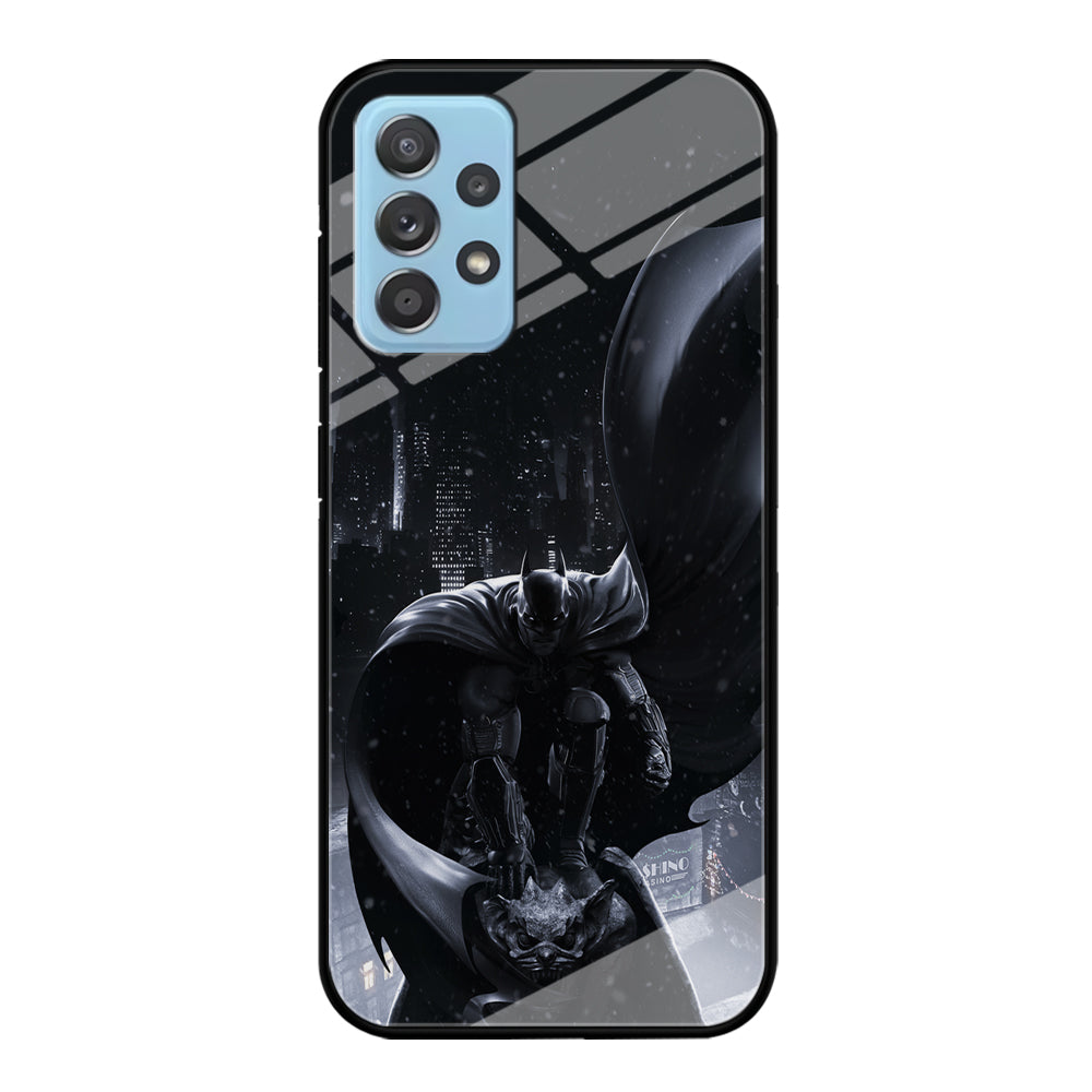Batman Snowy Night Samsung Galaxy A72 Case