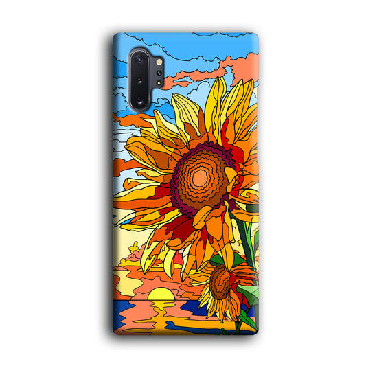 Beach and Lovely Morning Samsung Galaxy Note 10 Plus 3D Case
