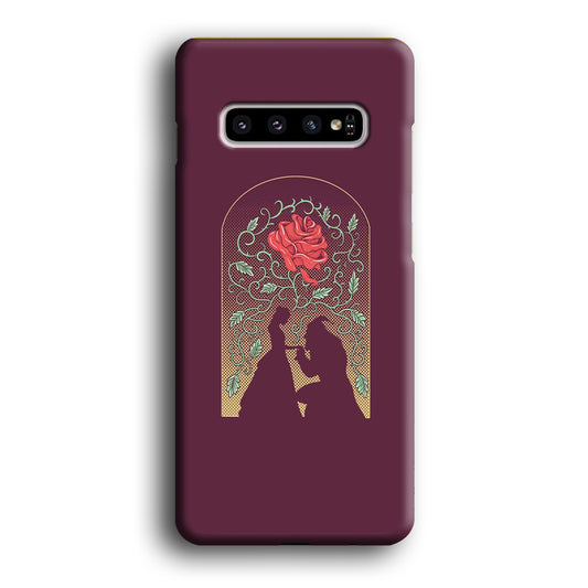 Beauty and The Beast Love Witness Samsung Galaxy S10 3D Case