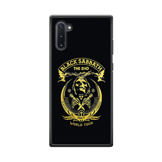 Black Sabbath Obey World Tour Samsung Galaxy Note 10 Case