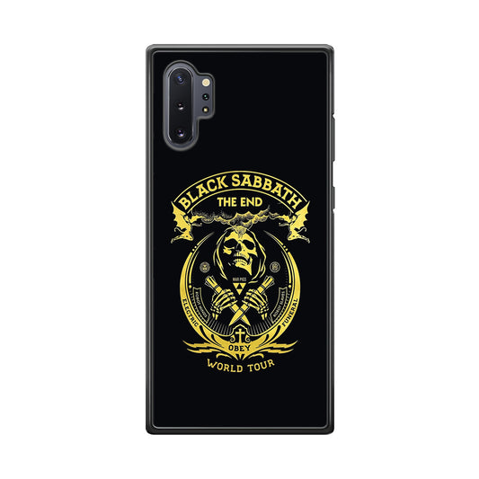 Black Sabbath Obey World Tour Samsung Galaxy Note 10 Plus Case