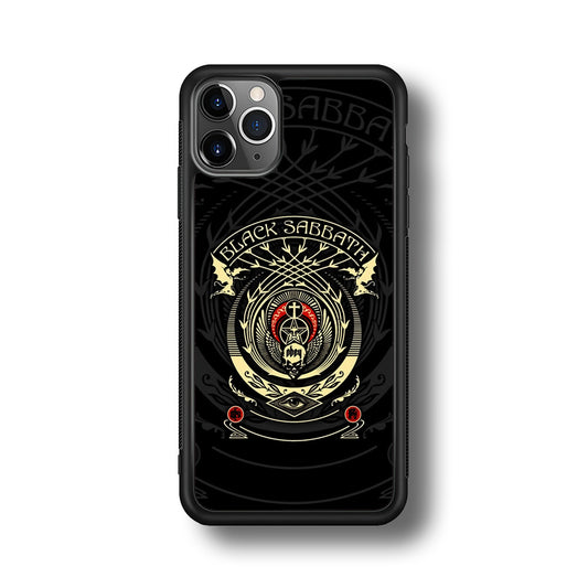 Black Sabbath Shadows Emblem iPhone 11 Pro Max Case