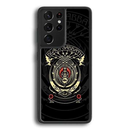Black Sabbath Shadows Emblem Samsung Galaxy S21 Ultra Case