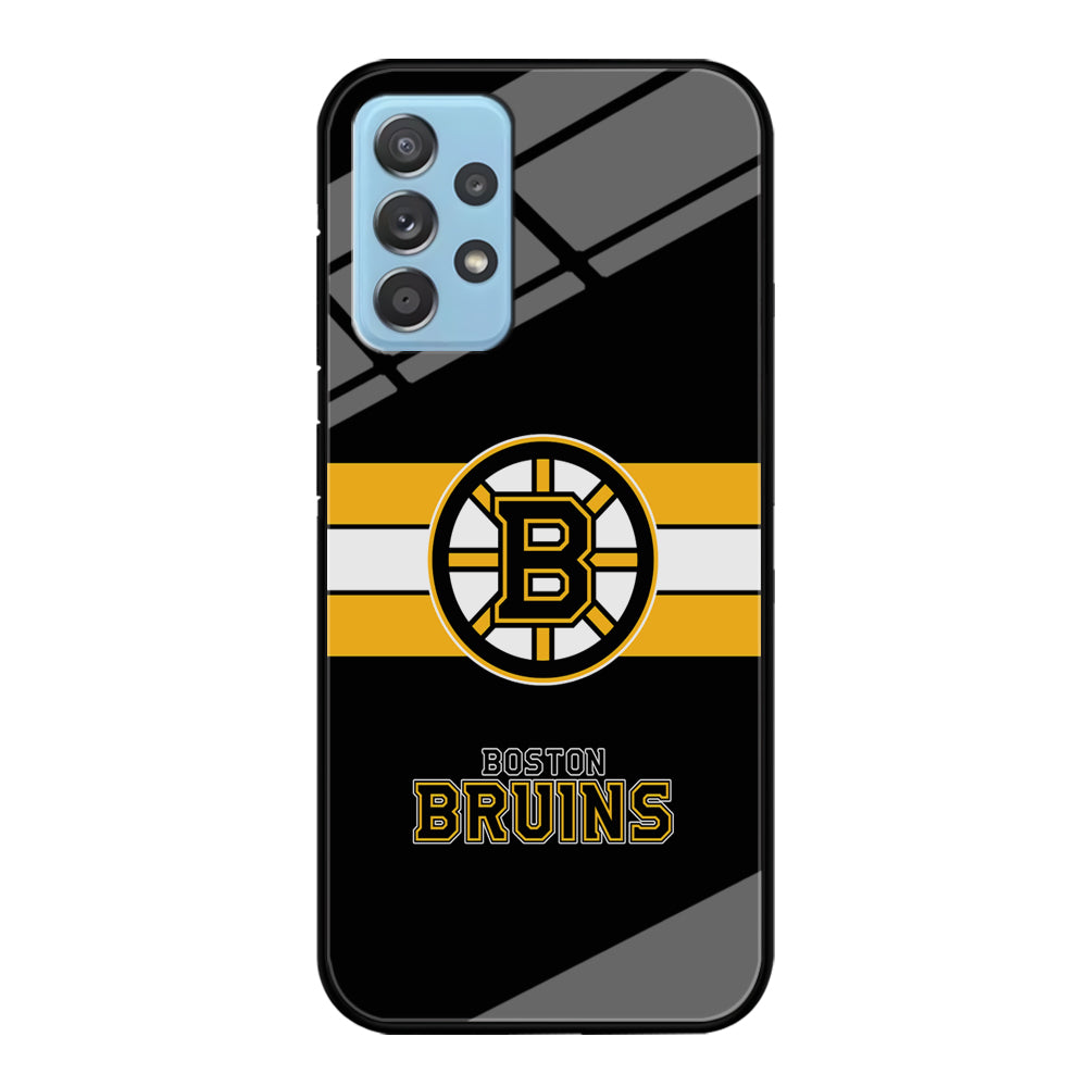 Boston Bruins Light in The Darkness Samsung Galaxy A72 Case