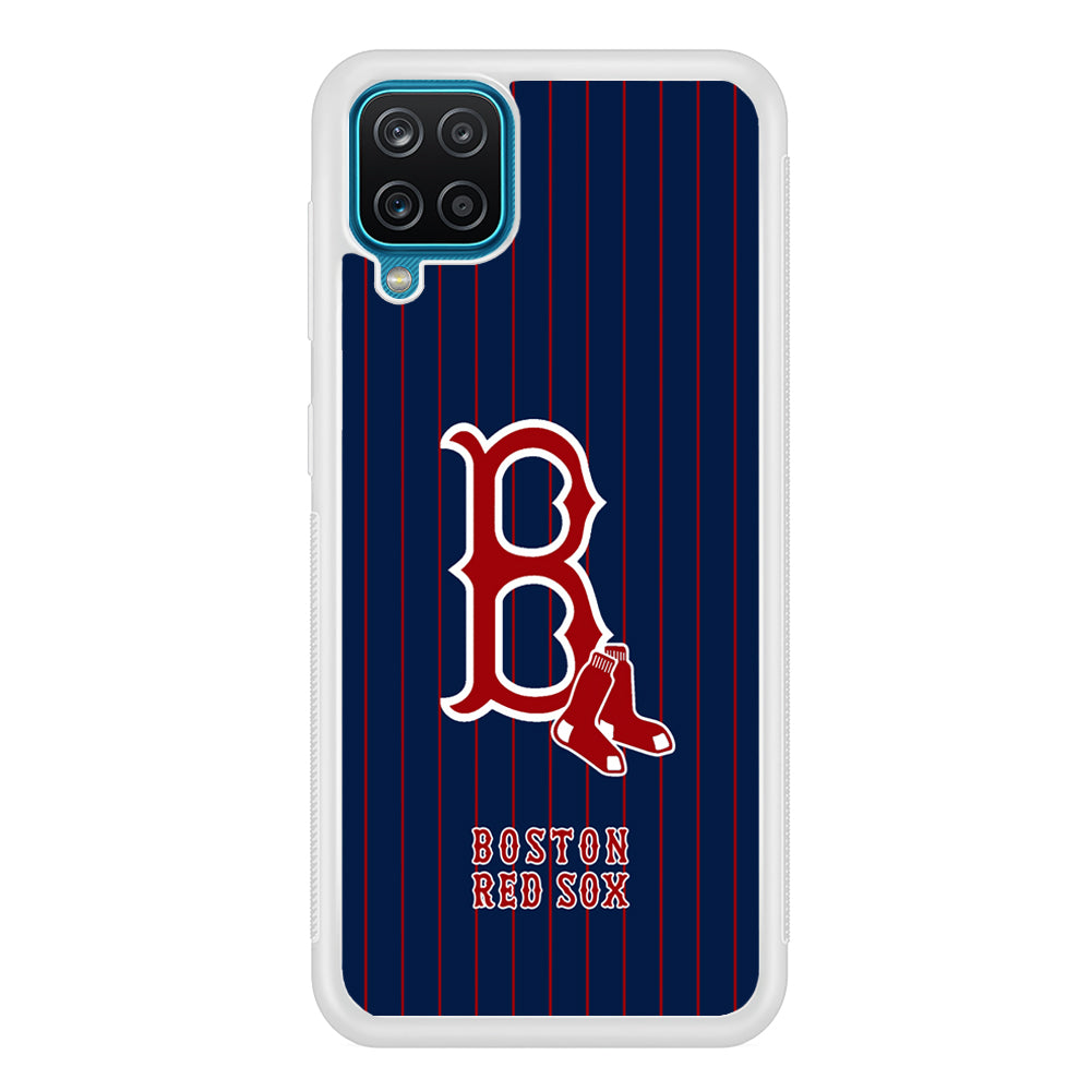 Boston Red Sox Bold and Firm Samsung Galaxy A12 Case