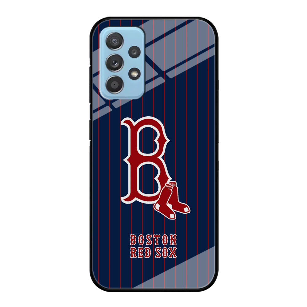 Boston Red Sox Bold and Firm Samsung Galaxy A72 Case