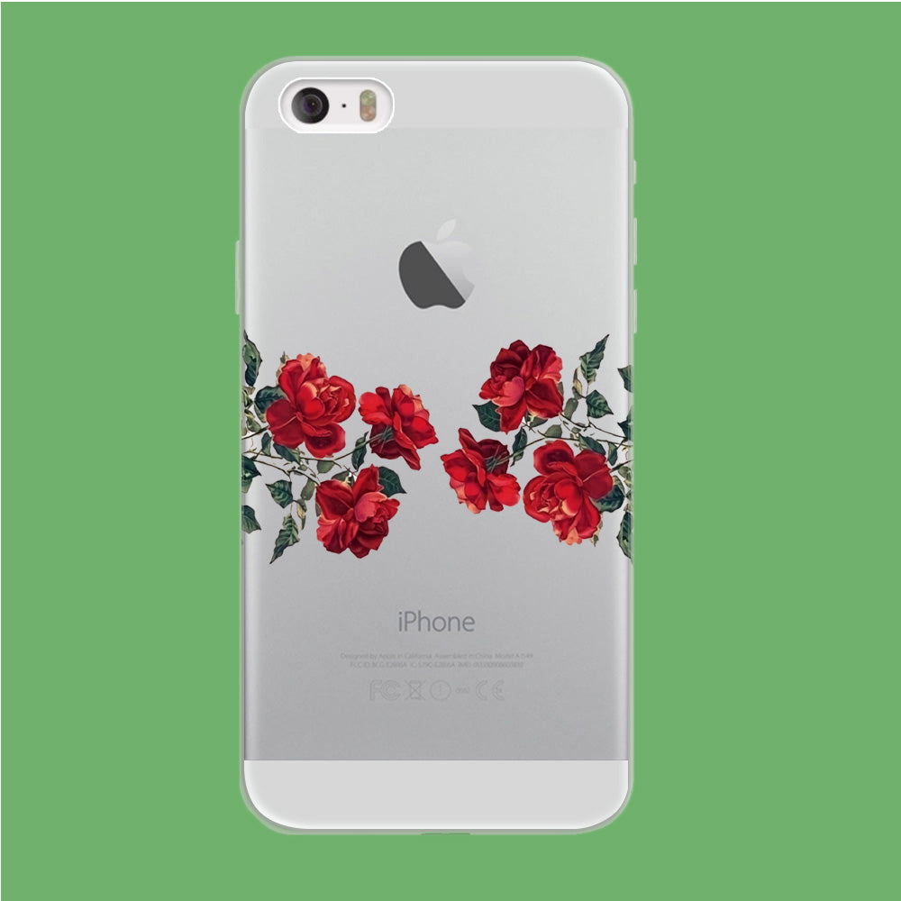 Both With Roses iPhone 5 | 5s Clear Case