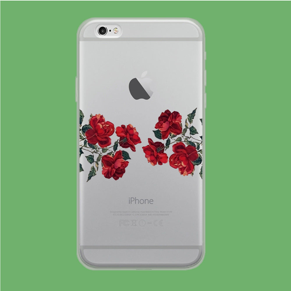 Both With Roses iPhone 6 Plus | iPhone 6s Plus Clear Case