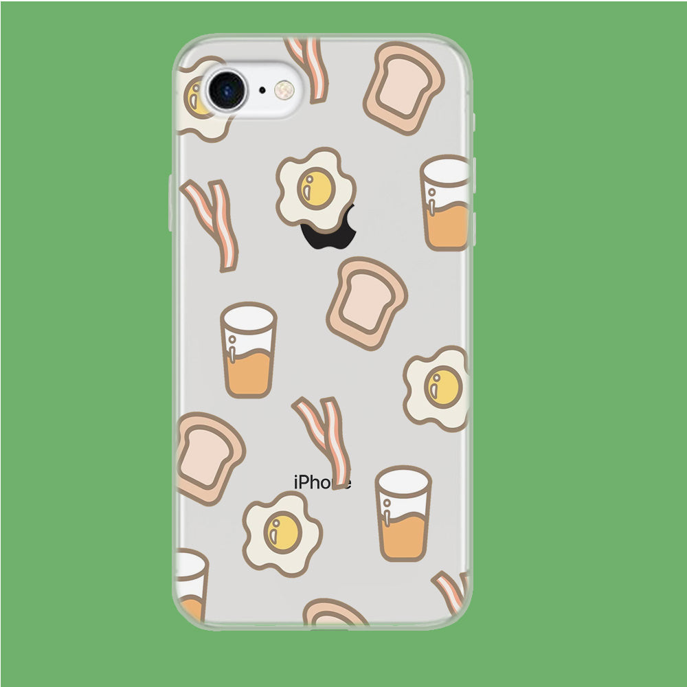 Breakfast Today iPhone 7 Clear Case