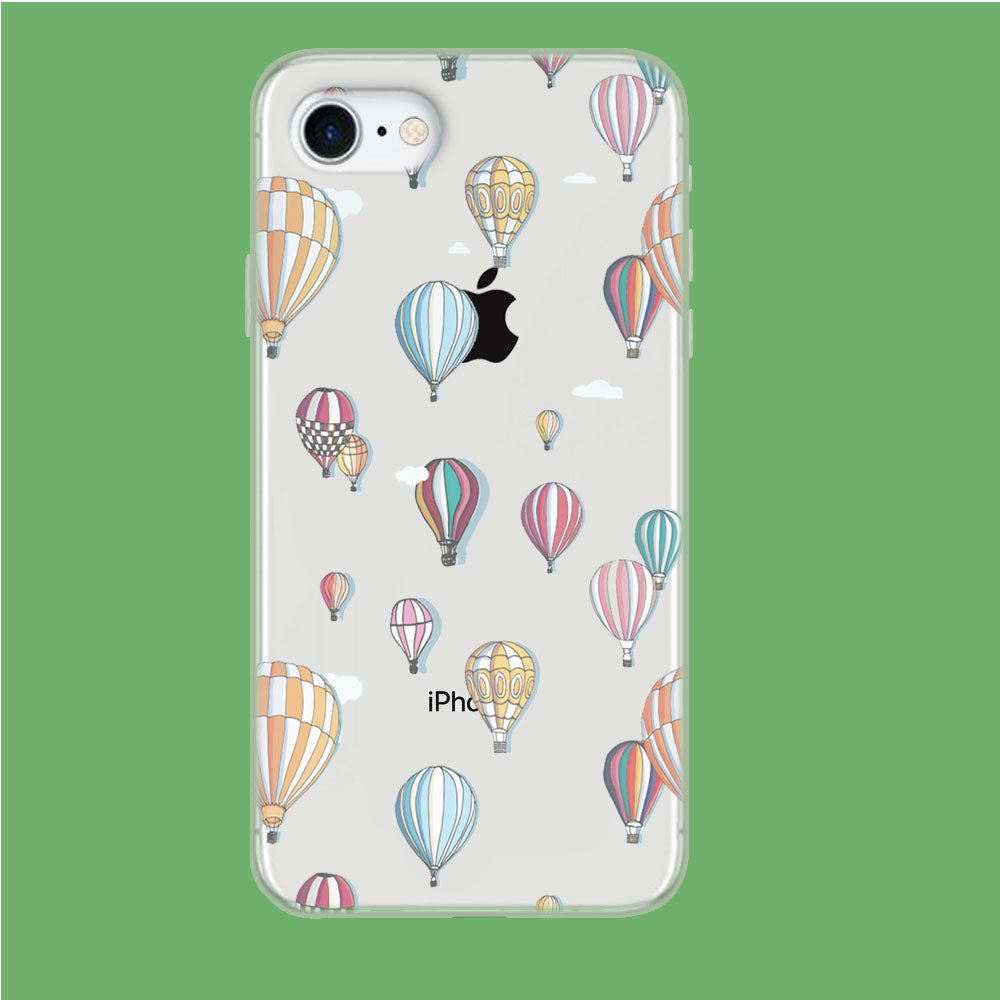 Bring Your Imagination With Ballon iPhone 8 Clear Case
