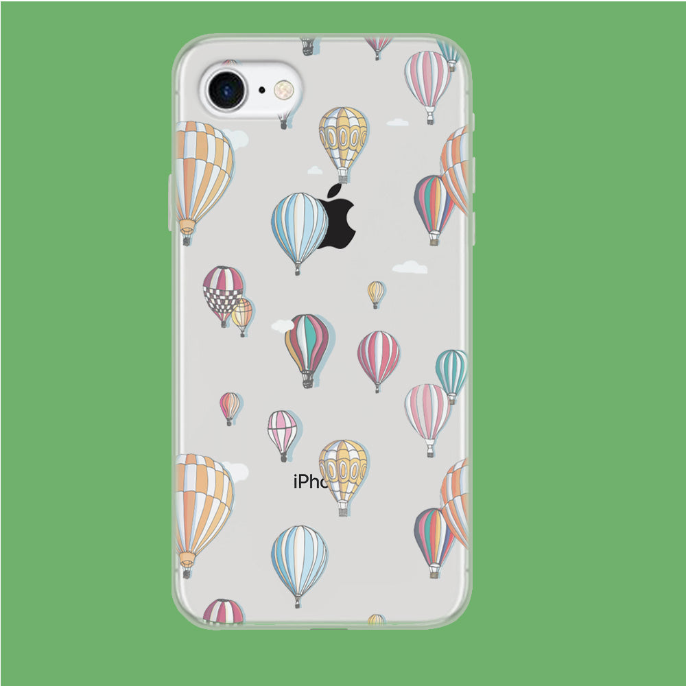 Bring Your Imagination With Ballon iPhone 7 Clear Case