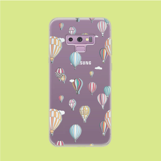 Bring Your Imagination With Ballon Samsung Galaxy Note 9 Clear Case