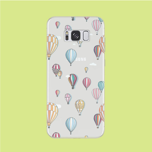 Bring Your Imagination With Ballon Samsung Galaxy S8 Clear Case