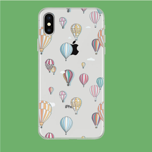 Bring Your Imagination With Ballon iPhone Xs Clear Case