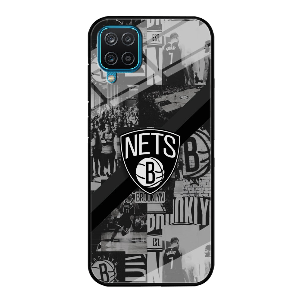 Brooklyn Nets Collage of The Journey Samsung Galaxy A12 Case