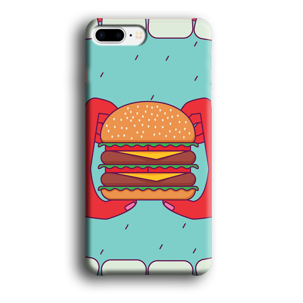 Burgers Double Meat iPhone 7 Plus 3D Case