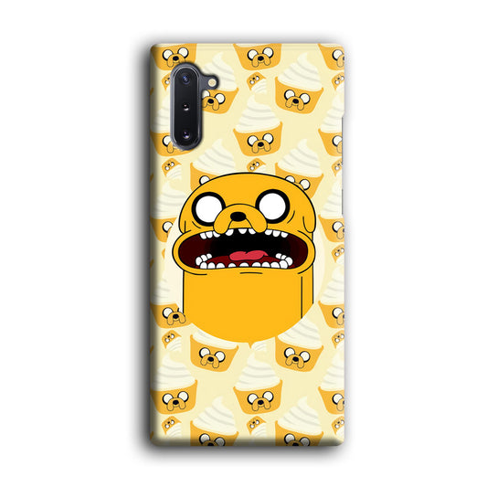 CN Adventure Time Jake Cupcakes Samsung Galaxy Note 10 3D Case